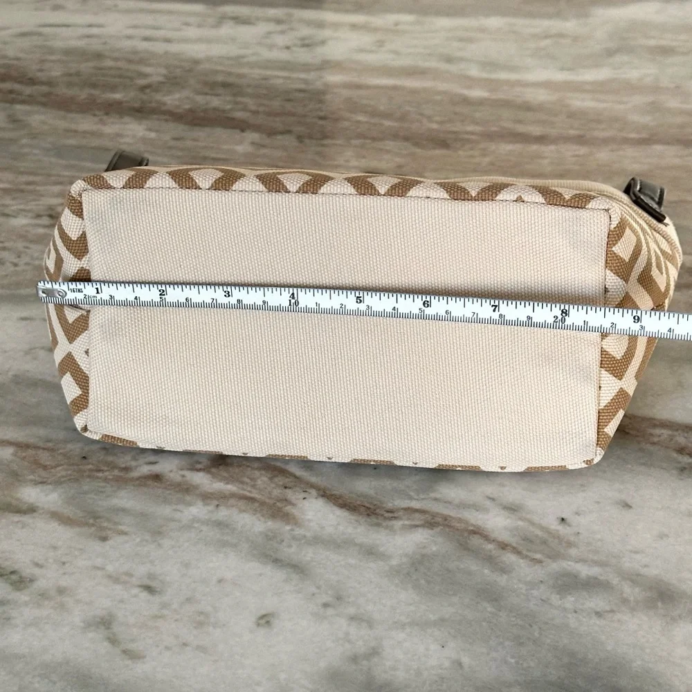 Small Fabric Patterned Storage Basket / Gift Basket with Handles